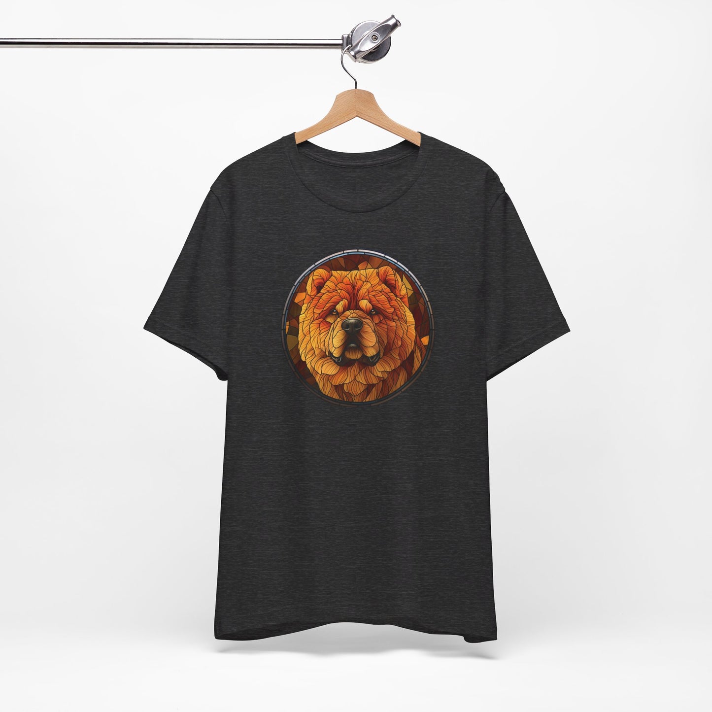 Chow Chow T-Shirt, Chow Chow Shirt, Chow Chow Graphic Design, Gift for Her, Gift for Him, Pet Lover T-Shirt, Pet T-Shirt, Colorful Rottweiler, Colorful Design, Unisex Jersey Short Sleeve Tee