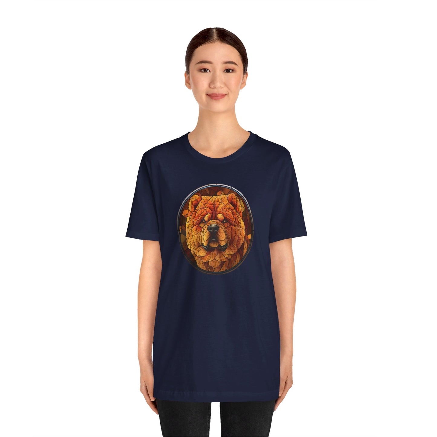Chow Chow T-Shirt, Chow Chow Shirt, Chow Chow Graphic Design, Gift for Her, Gift for Him, Pet Lover T-Shirt, Pet T-Shirt, Colorful Rottweiler, Colorful Design, Unisex Jersey Short Sleeve Tee