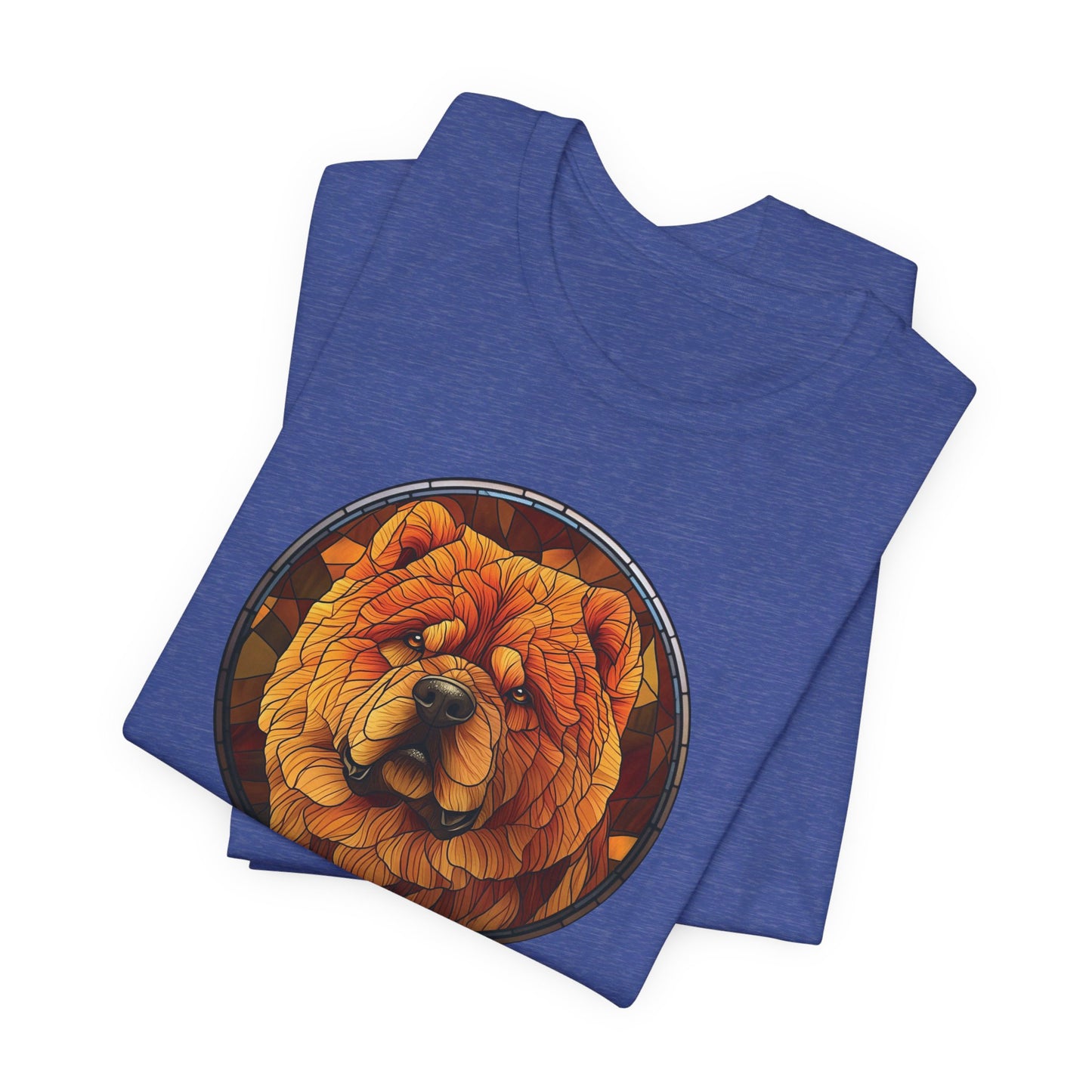 Chow Chow T-Shirt, Chow Chow Shirt, Chow Chow Graphic Design, Gift for Her, Gift for Him, Pet Lover T-Shirt, Pet T-Shirt, Colorful Rottweiler, Colorful Design, Unisex Jersey Short Sleeve Tee