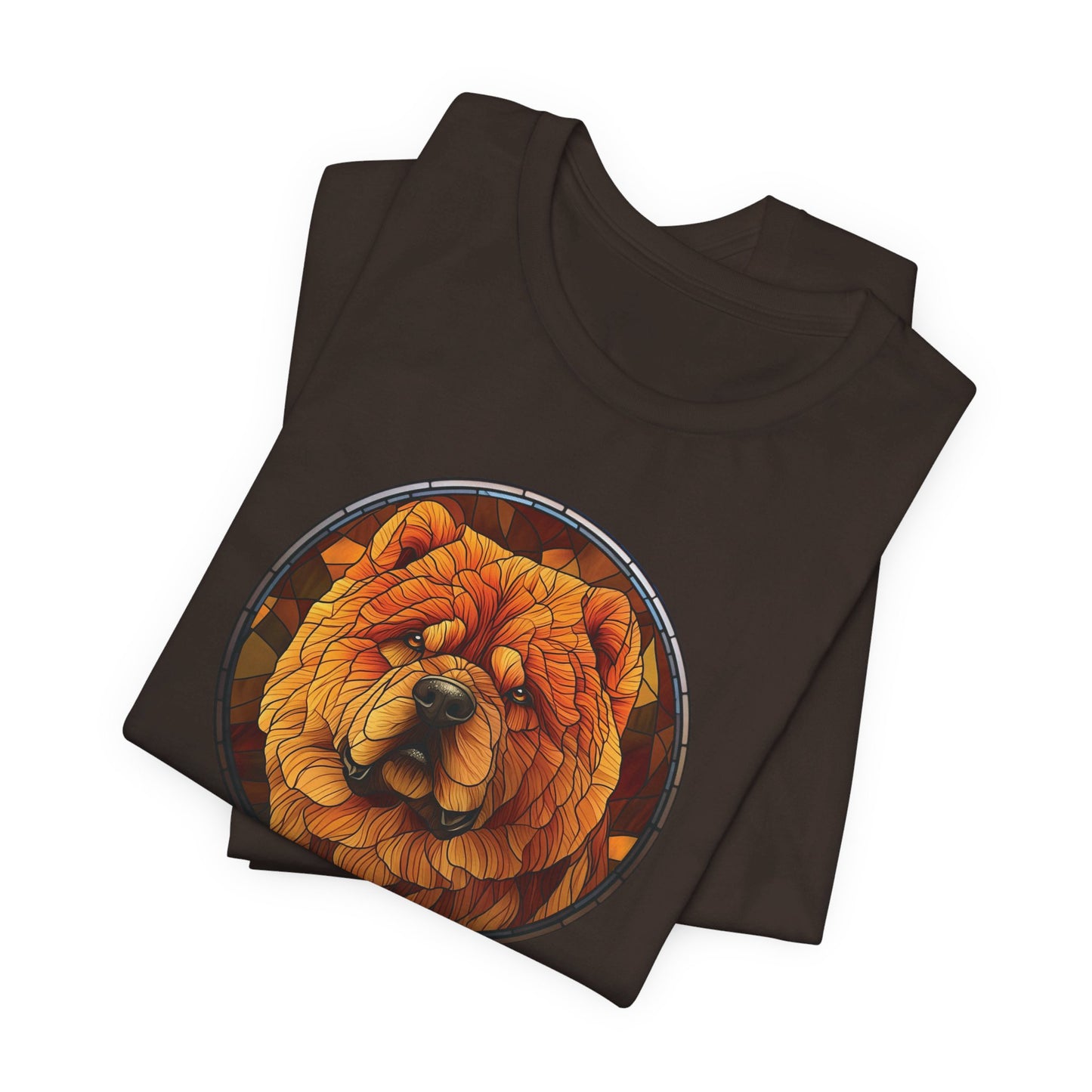 Chow Chow T-Shirt, Chow Chow Shirt, Chow Chow Graphic Design, Gift for Her, Gift for Him, Pet Lover T-Shirt, Pet T-Shirt, Colorful Rottweiler, Colorful Design, Unisex Jersey Short Sleeve Tee