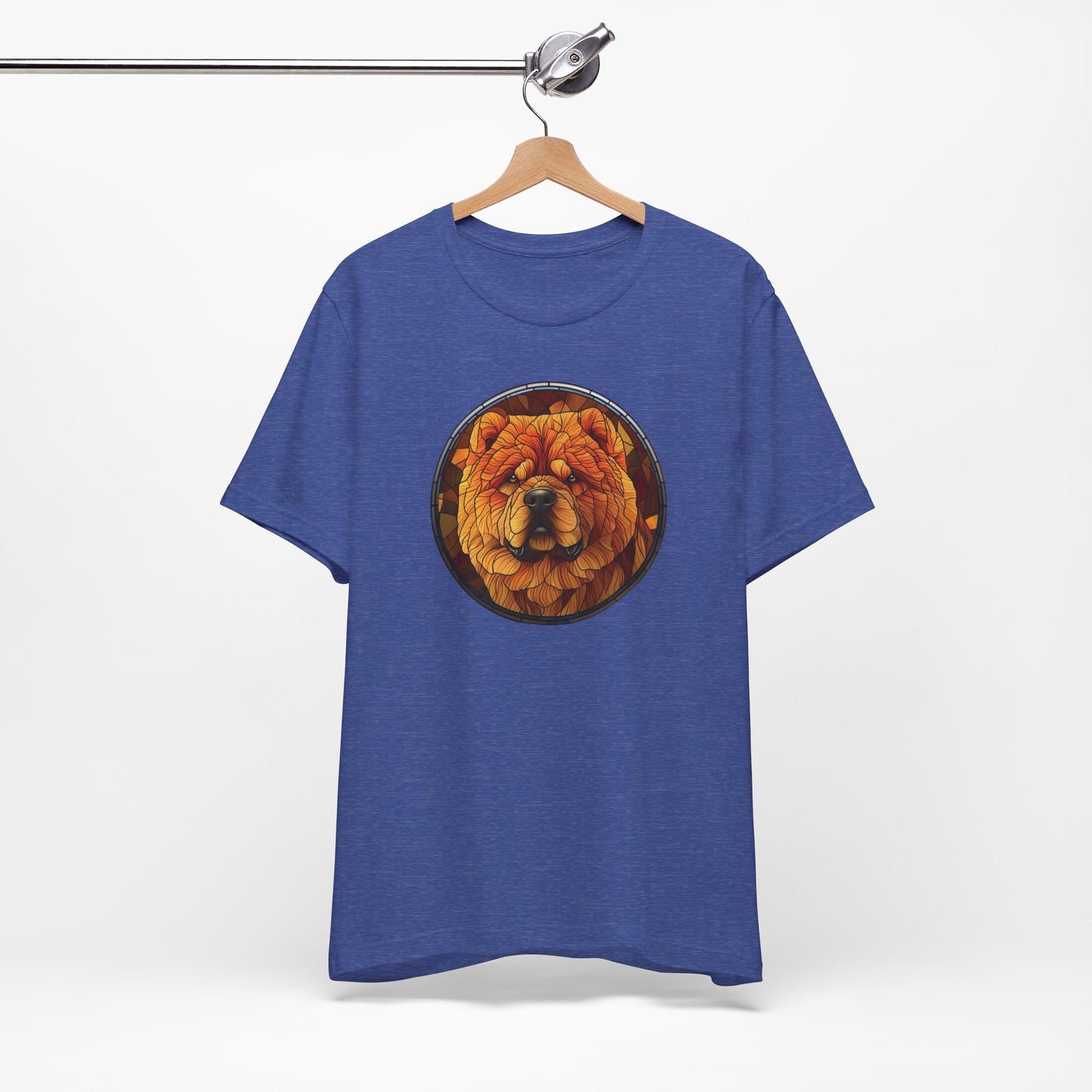 Chow Chow T-Shirt, Chow Chow Shirt, Chow Chow Graphic Design, Gift for Her, Gift for Him, Pet Lover T-Shirt, Pet T-Shirt, Colorful Rottweiler, Colorful Design, Unisex Jersey Short Sleeve Tee