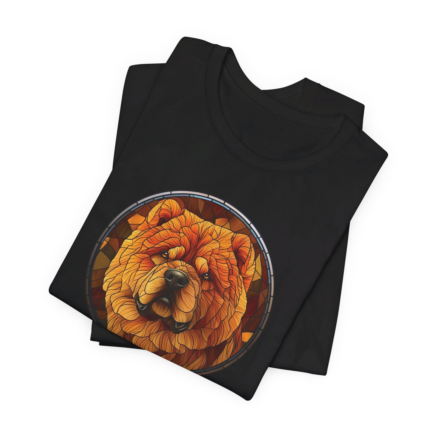 Chow Chow T-Shirt, Chow Chow Shirt, Chow Chow Graphic Design, Gift for Her, Gift for Him, Pet Lover T-Shirt, Pet T-Shirt, Colorful Rottweiler, Colorful Design, Unisex Jersey Short Sleeve Tee