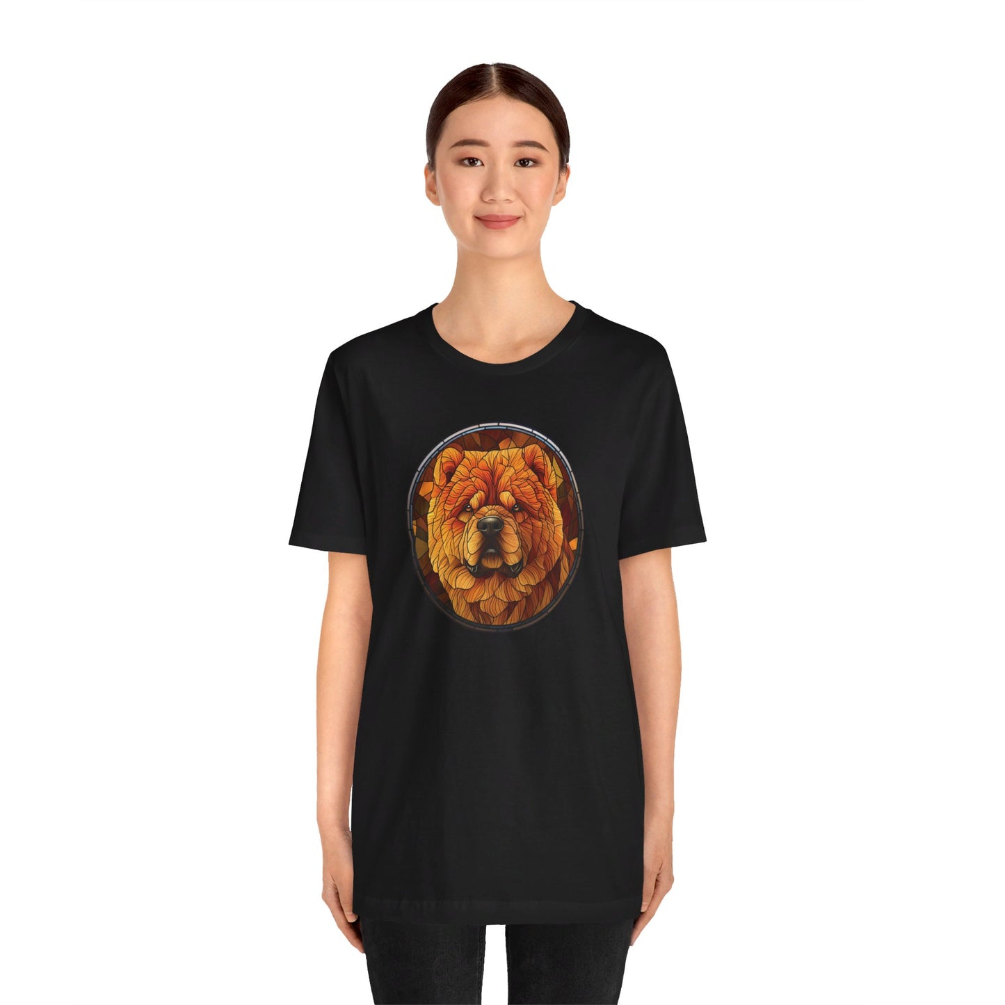 Chow Chow T-Shirt, Chow Chow Shirt, Chow Chow Graphic Design, Gift for Her, Gift for Him, Pet Lover T-Shirt, Pet T-Shirt, Colorful Rottweiler, Colorful Design, Unisex Jersey Short Sleeve Tee