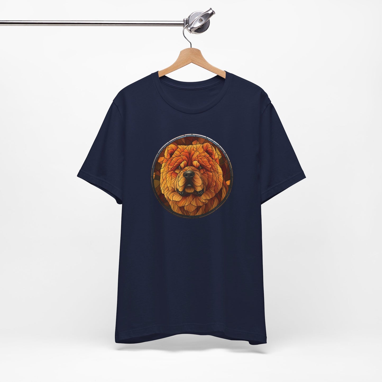 Chow Chow T-Shirt, Chow Chow Shirt, Chow Chow Graphic Design, Gift for Her, Gift for Him, Pet Lover T-Shirt, Pet T-Shirt, Colorful Rottweiler, Colorful Design, Unisex Jersey Short Sleeve Tee