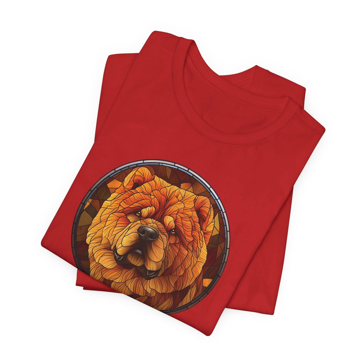 Chow Chow T-Shirt, Chow Chow Shirt, Chow Chow Graphic Design, Gift for Her, Gift for Him, Pet Lover T-Shirt, Pet T-Shirt, Colorful Rottweiler, Colorful Design, Unisex Jersey Short Sleeve Tee