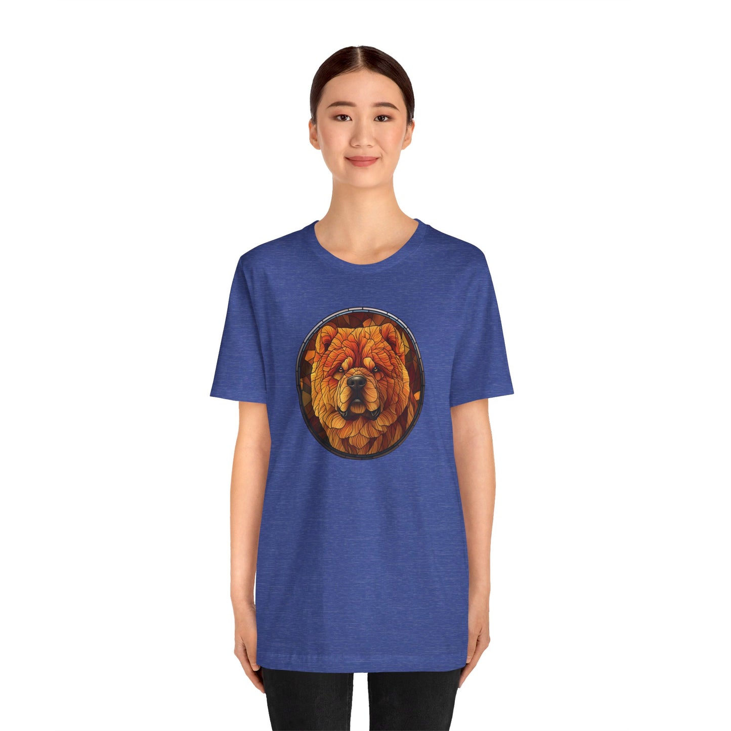 Chow Chow T-Shirt, Chow Chow Shirt, Chow Chow Graphic Design, Gift for Her, Gift for Him, Pet Lover T-Shirt, Pet T-Shirt, Colorful Rottweiler, Colorful Design, Unisex Jersey Short Sleeve Tee