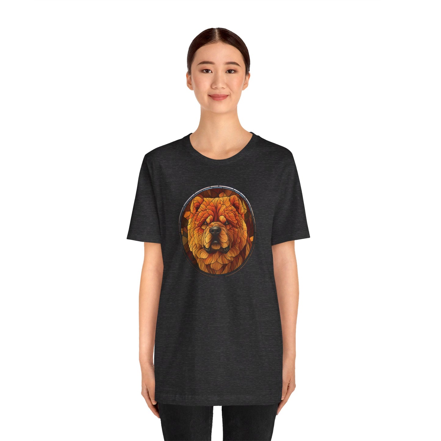 Chow Chow T-Shirt, Chow Chow Shirt, Chow Chow Graphic Design, Gift for Her, Gift for Him, Pet Lover T-Shirt, Pet T-Shirt, Colorful Rottweiler, Colorful Design, Unisex Jersey Short Sleeve Tee