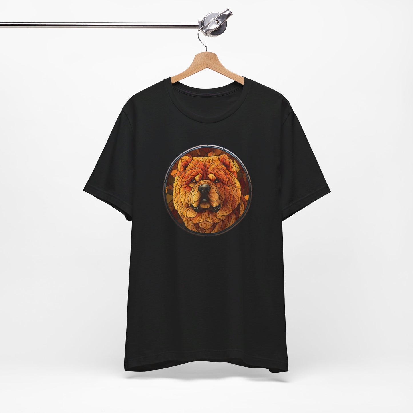 Chow Chow T-Shirt, Chow Chow Shirt, Chow Chow Graphic Design, Gift for Her, Gift for Him, Pet Lover T-Shirt, Pet T-Shirt, Colorful Rottweiler, Colorful Design, Unisex Jersey Short Sleeve Tee