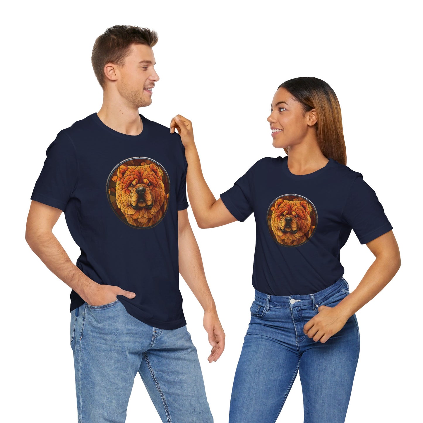 Chow Chow T-Shirt, Chow Chow Shirt, Chow Chow Graphic Design, Gift for Her, Gift for Him, Pet Lover T-Shirt, Pet T-Shirt, Colorful Rottweiler, Colorful Design, Unisex Jersey Short Sleeve Tee