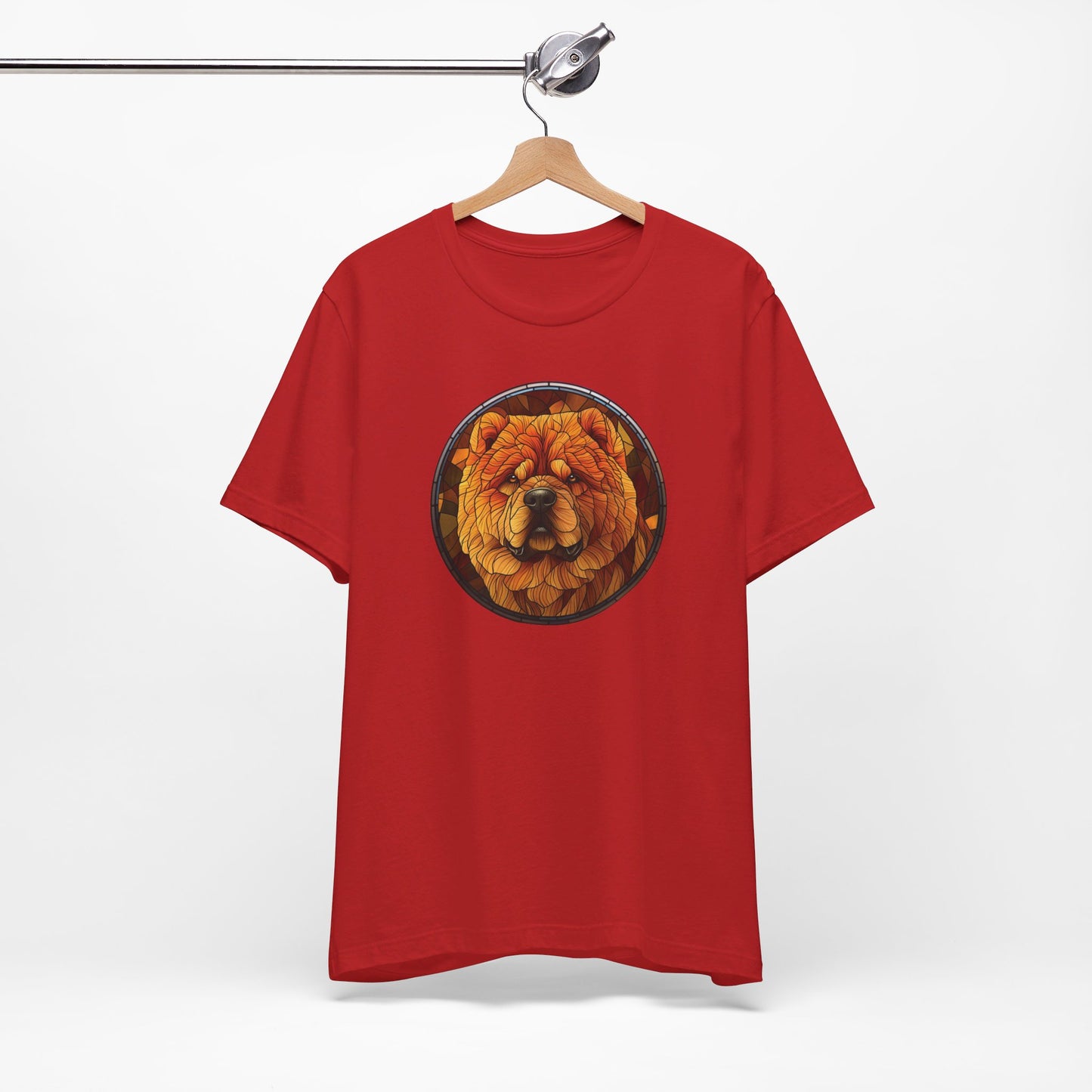 Chow Chow T-Shirt, Chow Chow Shirt, Chow Chow Graphic Design, Gift for Her, Gift for Him, Pet Lover T-Shirt, Pet T-Shirt, Colorful Rottweiler, Colorful Design, Unisex Jersey Short Sleeve Tee