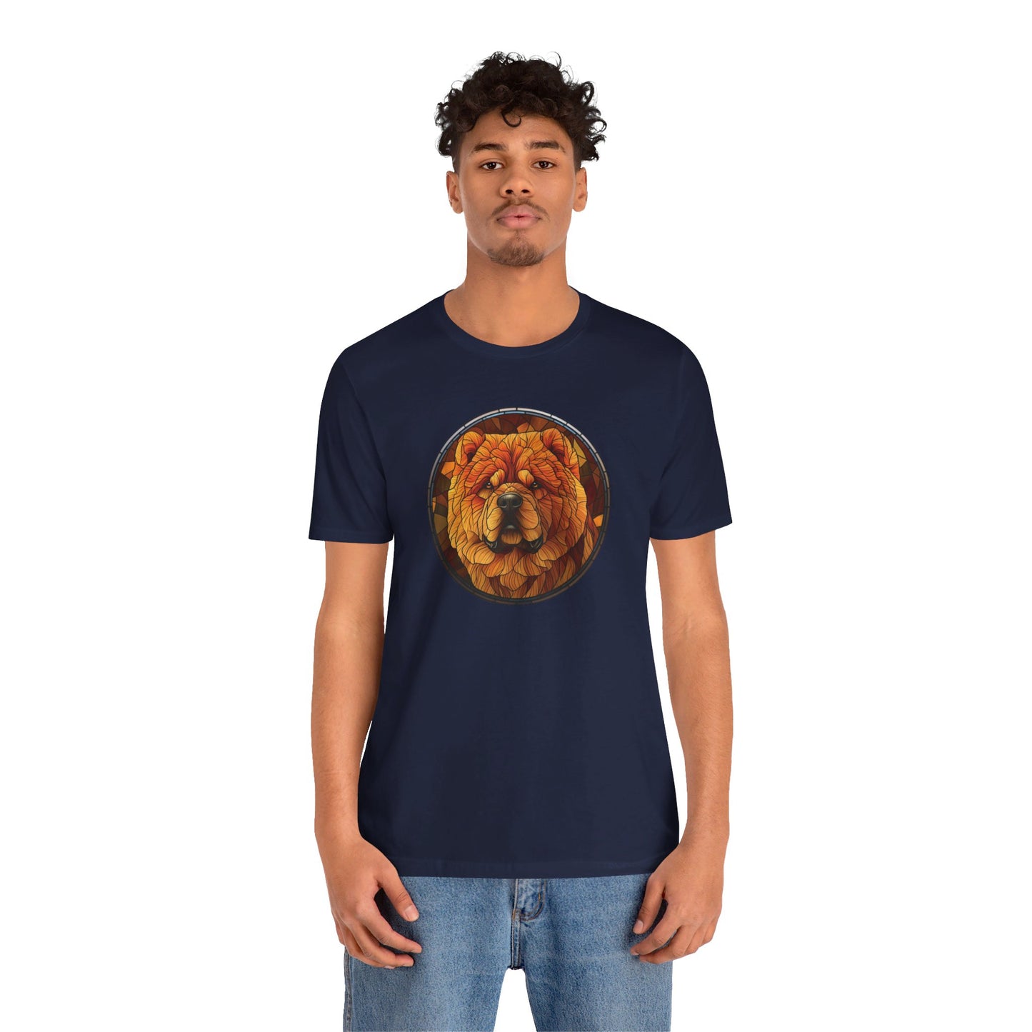 Chow Chow T-Shirt, Chow Chow Shirt, Chow Chow Graphic Design, Gift for Her, Gift for Him, Pet Lover T-Shirt, Pet T-Shirt, Colorful Rottweiler, Colorful Design, Unisex Jersey Short Sleeve Tee